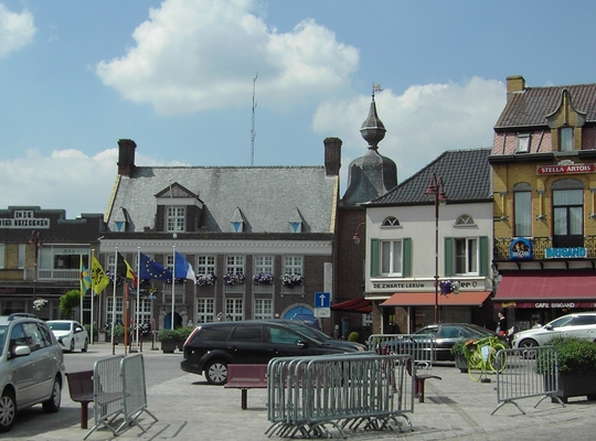 auto's op de markt auto's op de markt